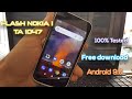 FLASH NOKIA 1 TA 1047 Firmware Files MT6737m FLASH NOKIA 1 TA 1047 Firmware Files MT6737m