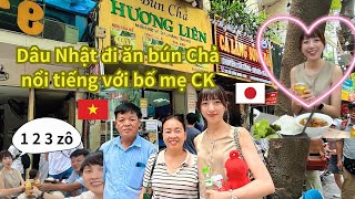 1 Ngày Kanako Cùng Bố Mẹ Khám Phá Hà Nội Cuối Cùng Đã Vào Đúng Quán Bún Chả Obama Nổi Tiếng