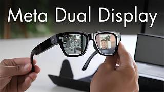 картинка: Meta Ray-Ban Display — это только начало — скоро появятся очки с двумя экранами!