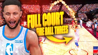 1 MILLION OVERALL STEPHEN CURRY *RAREST DUNK & FULL COURT THREES* BALL CATCHES FIRE at ALL STAR GAME