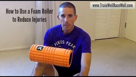 How to Use a Foam Roller to Reduce Injuries With Running - ITB, hamstring, etc.