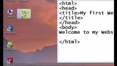 HTML Tutorial 1 Designing A Website In Notepad   Basics and Beginnings in urdu