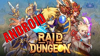 BEST LOOKING IDLE GAME ON ANDROID ????  Raid the dungeon android first look screenshot 3