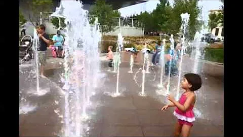Amy at the water park