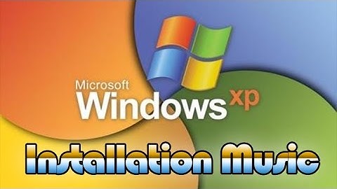 Windows XP setup music