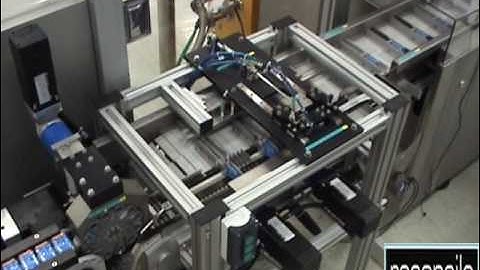 Indexing to continuous movement servo transfer system