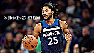 Best of Derrick Rose Highlights of the 2018 -2019 NBA Season