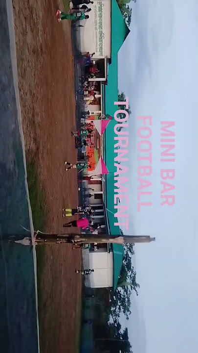 mini bar football tournament #football