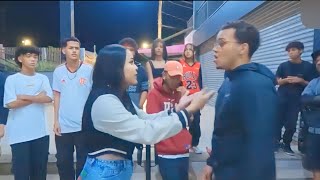 (Batalha de nível 🔥) ALINE MC VS JP  @guerradoflow