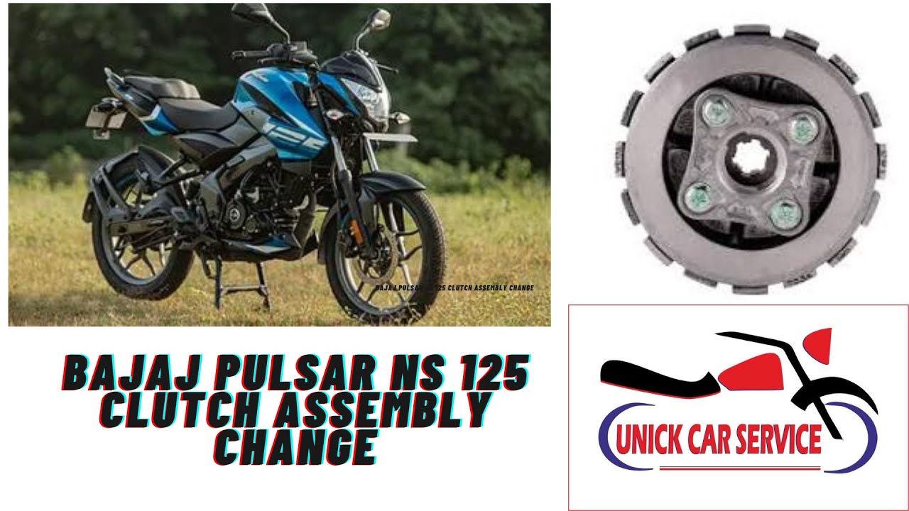 #Bajaj#Pulsar NS 125 clutch assembly change#unick car service
