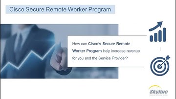 Network Security and the Cisco Secure Remote Worker Program