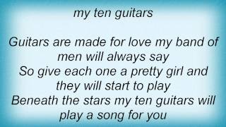 Video thumbnail of "Engelbert Humperdinck - Ten Guitars Lyrics"