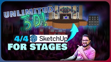 FREE unlimited 3D models inside! [4/4] | @SketchUp  WEB | FREE 3D Stage Design Tool !