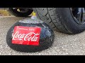 Experiment Car vs Giant Coca Cola balloon | Crushing Crunchy & Soft Things by Car