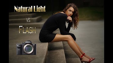 Natural Light Vs Off Camera Flash. A7RII. Why I love High Speed Sync