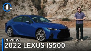 2022 Lexus IS 500 F Sport Performance: First Drive Review - V8 is Back!