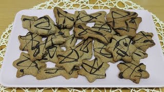 GALLETAS DE TRIGO SARRACENO, ALMENDRAS Y MIEL