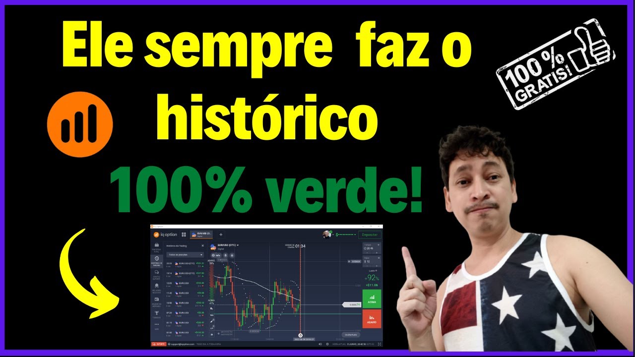 Ele sempre faz o histórico 100% verde!