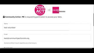 (CA:MK / Do It) - Registering your interest in a volunteering role