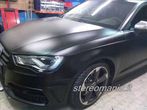 Stereomania It Audi S3 Nero Opaco Youtube