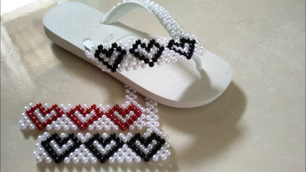 Trama de pérola Coração