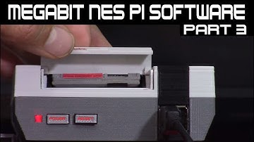 Megabit Mini NES PI case For Raspberry Pi 3... part 3 software