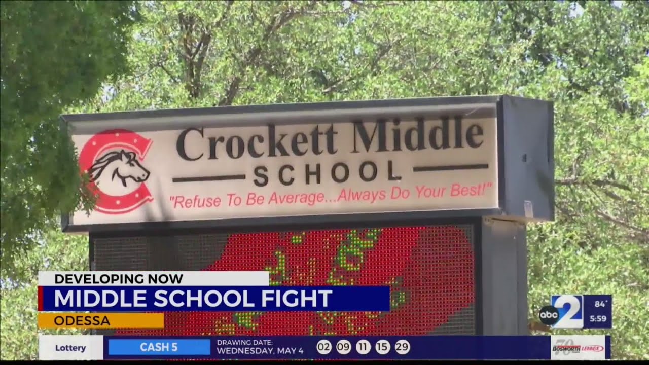 Crockett Middle School Fight YouTube