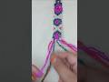 woolen Se banaen Sundar Si bracelet flowers design ✨