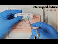 Are you a medical student that cannot suture  fix that in 3 minutes