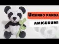 ursinho panda amigurumi parte1