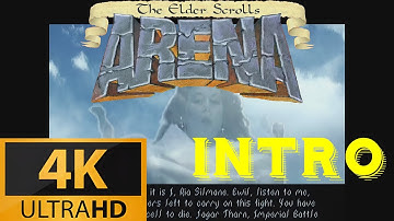 The Elder Scrolls: Arena - Intro (AI Enhanced 4K 60fps)