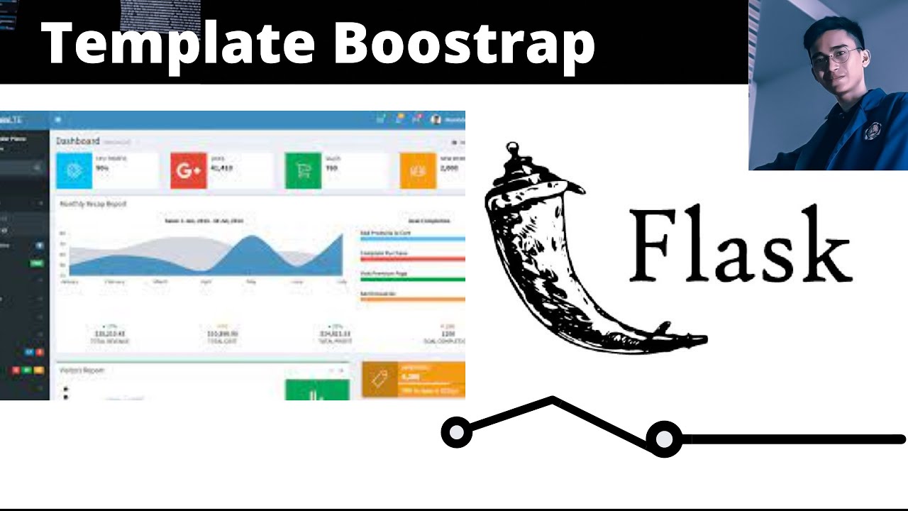Menggunakan Bootstrap Dan Template Dengan Flask Python - YouTube