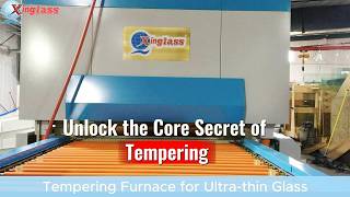 Unlock the secret of Ultra-Thin Glass Tempering Process|Mini Thin Glass Production Line#machine
