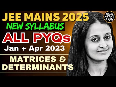 JEE 2025 MATRICES
