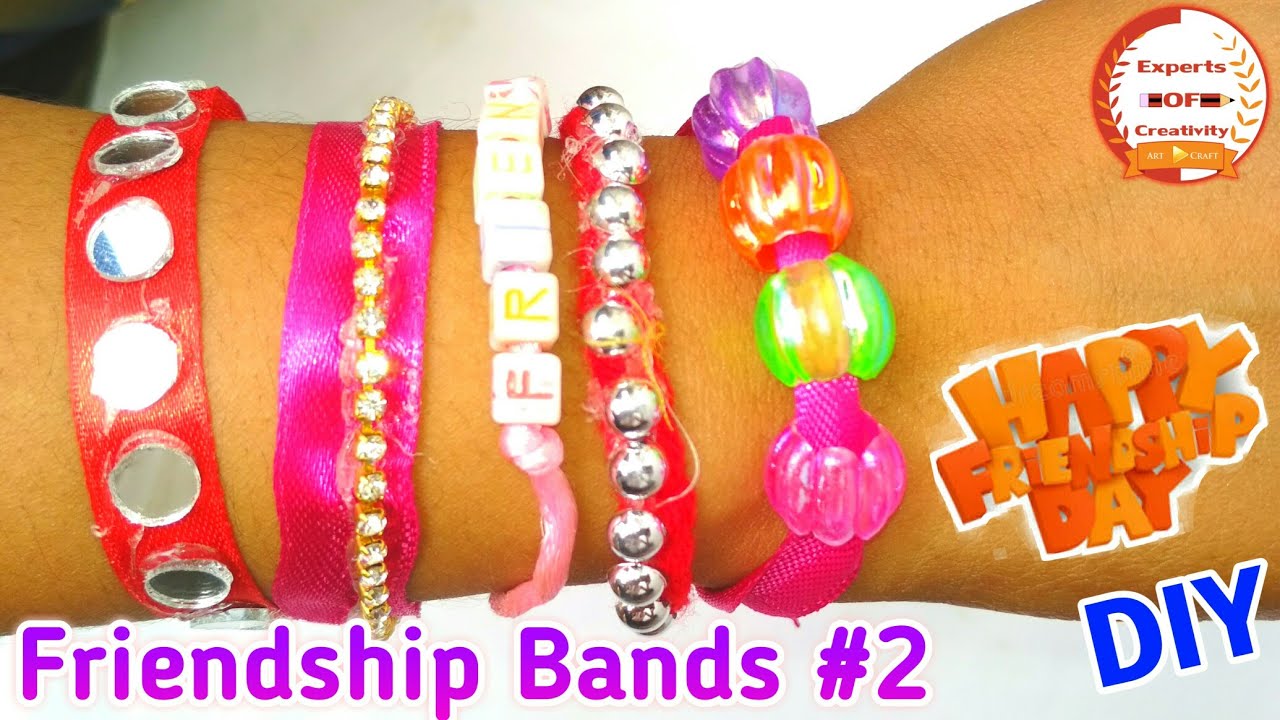 DIY Friendship Bracelets Friendship Band for Friendship Day 2021,How