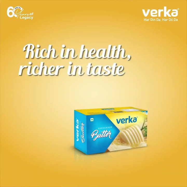 Verka Butter, transforms every meal!