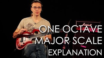 4. One Octave Major Scale - Explanation