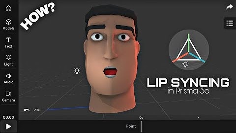 Lip Syncing in Prisma 3d v3.1.2 | Full Tutorial