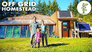 Homesteading Family Living OffGrid in a Spectacular Earthship