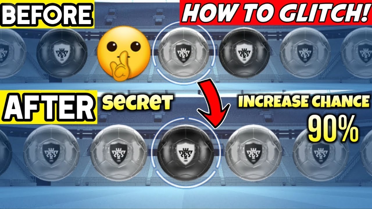 How to glitch?_Secret tips and tricks_Pes 2019 mobile