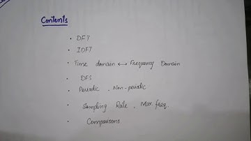 DSP | Lec 4 | Discrete Fourier Transform