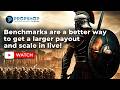 Benchmarks are a better way to get a larger payout and scale in live! Feb 17, 2026