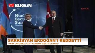 Sarkisyan'dan Erdoğan'a cevap