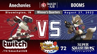 B-Town Beatdown 72 Winner's Quarters: Anechovies (ROB) vs BOOMS (Fox)