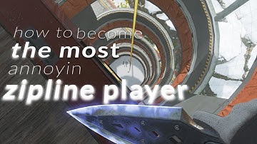 How to become the most annoying zipline player in construction and streamer building! (tutorial)