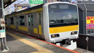 [A502編成]中央・総武線E231系 高円寺発車