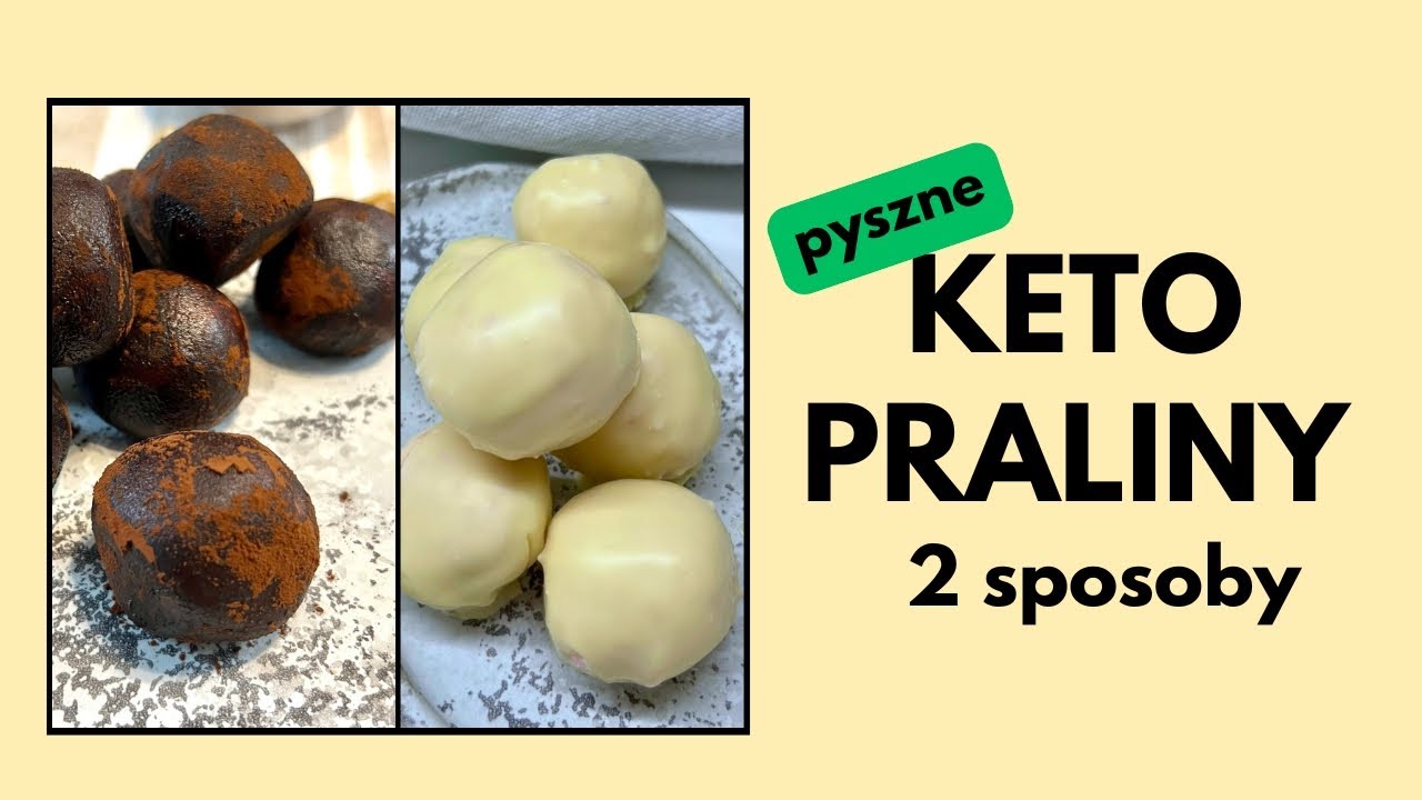 Prosty przepis na niskowęglowodanowe praliny w domu