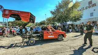 Radical Bed Dancer At The Low Low Car Show In San Antonio 2025