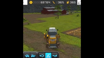 Harvesting Wheat in FS 16 | FS16 Gameplay | Farming Simulator 16 | FS16 Timelapse #shorts