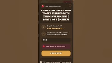Earn with dApps: How to Get Started with Zero Investment! | Part 1 of 5 | MemeFi